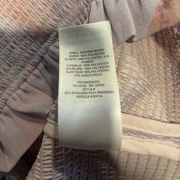 Wilfred Smocked Long Sleeve Blouse - Picture 5 of 5